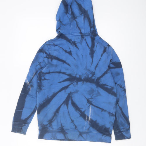 Vans Boys Blue Tie-Dye Pullover Hoodie, Size S
