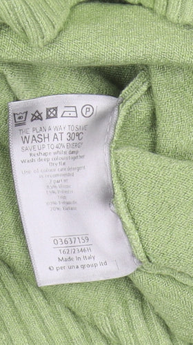 Per Una Women's Green Pullover Jumper Size 18