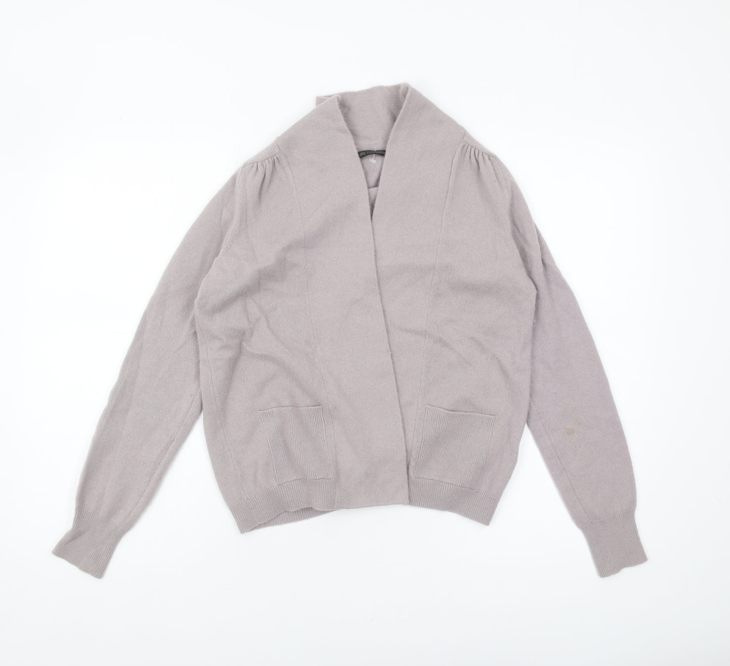 Marks and Spencer Women's Grey Cashmere Cardigan Size 10