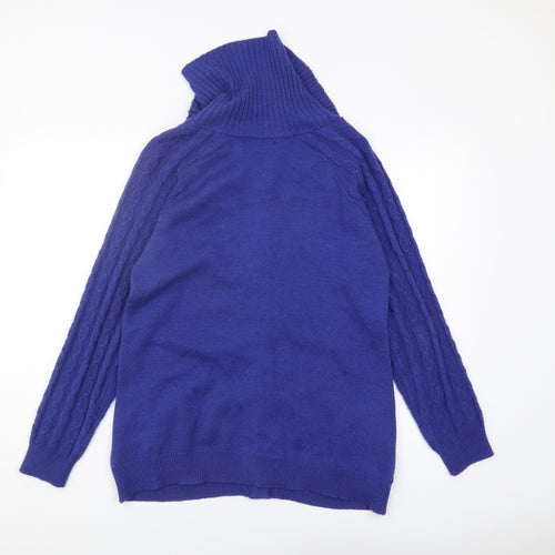 Marks and Spencer Women's Blue Cardigan Size 14