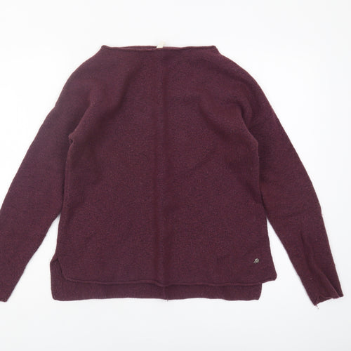 White Stuff Women's Purple Pullover Jumper - Size 12