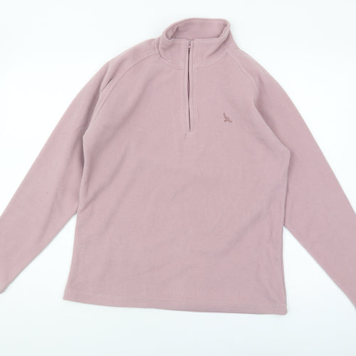 Hawkshead Women's Purple Fleece Sweatshirt Size 12