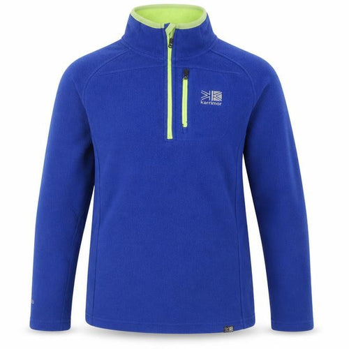 Karrimor Boys Blue Fleece Sweatshirt, 13 Years, Zip Style