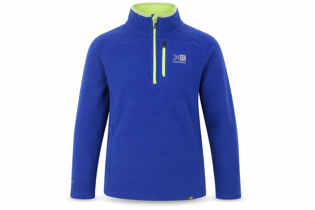 Karrimor Boys Blue Fleece Sweatshirt, 13 Years, Zip Style