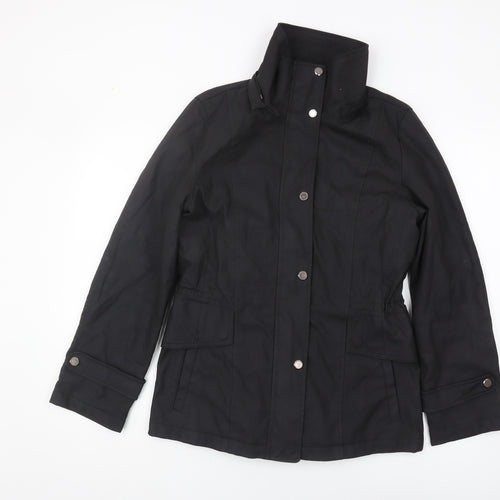 Weatherproof Women's Black Rain Coat Jacket S