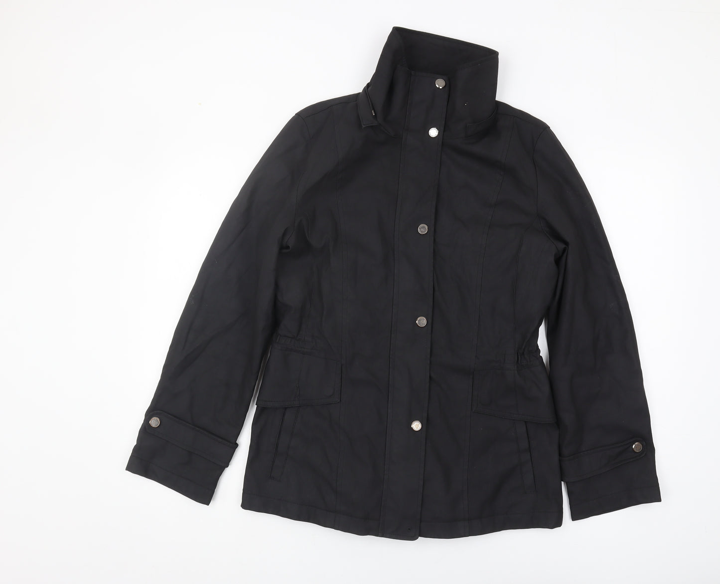 Weatherproof Women's Black Rain Coat Jacket S
