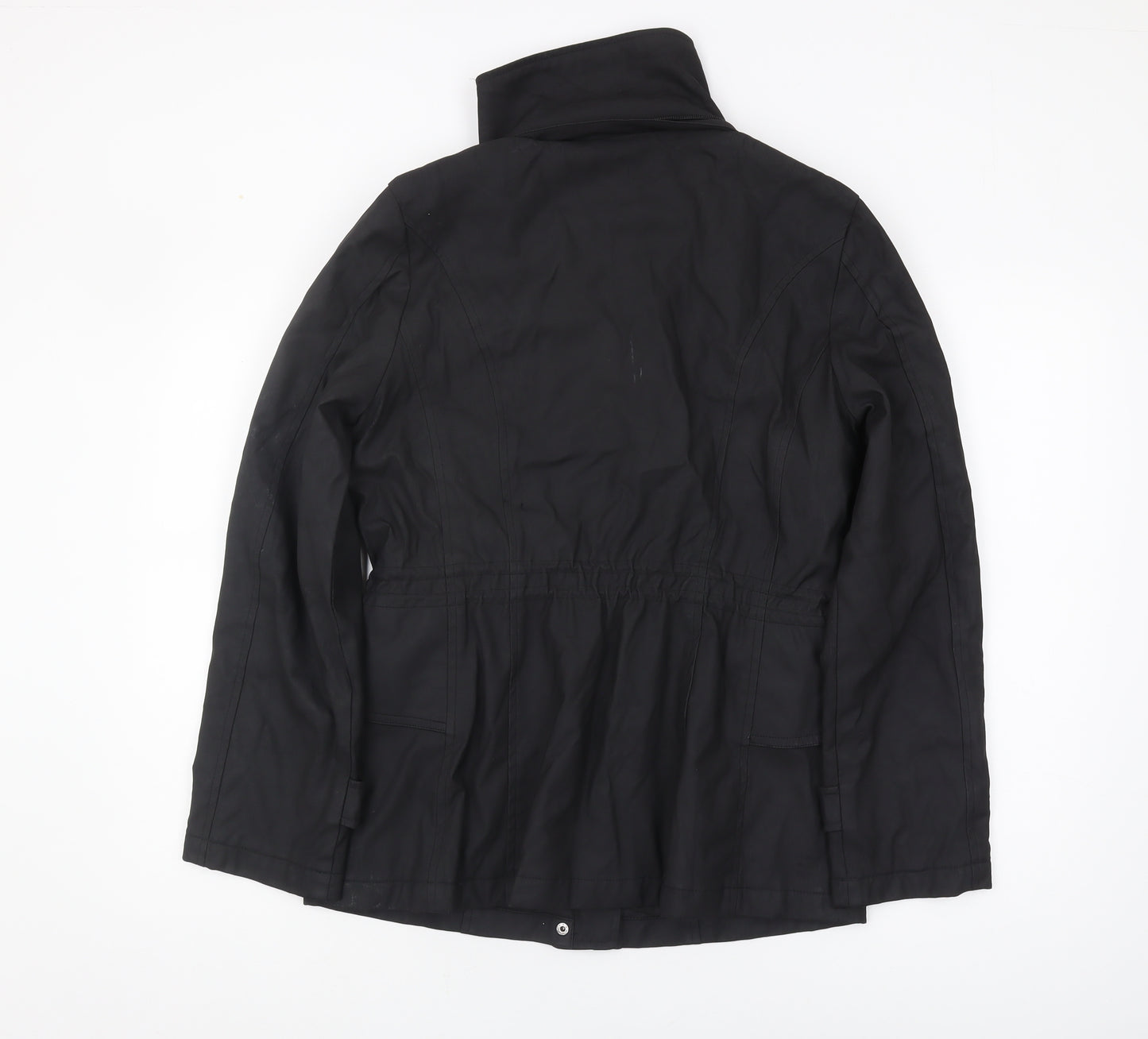 Weatherproof Women's Black Rain Coat Jacket S