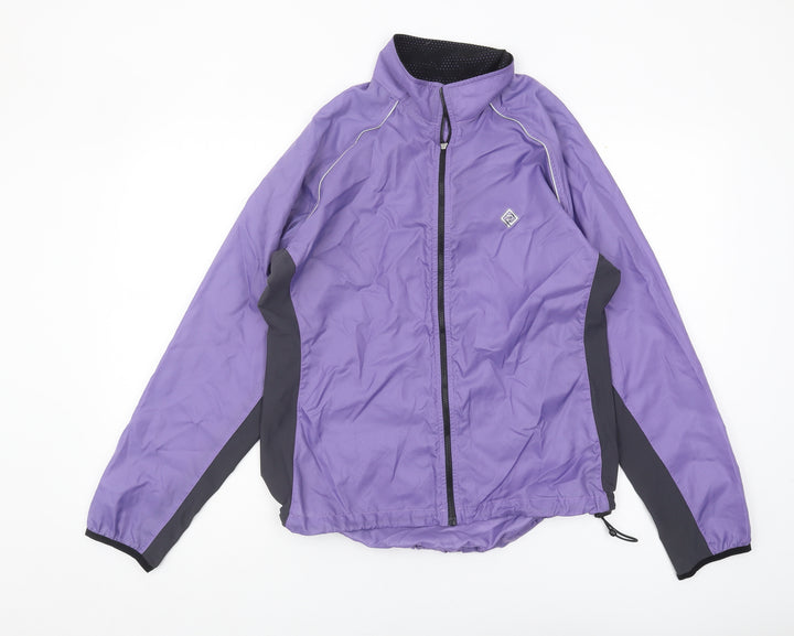 Ronhill Women's Purple Windbreaker Jacket Size 12