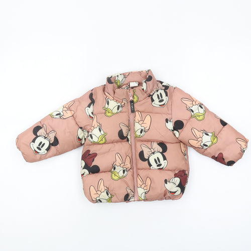 H&M Unisex Baby Minnie Mouse Puffer Jacket 9-12 Months