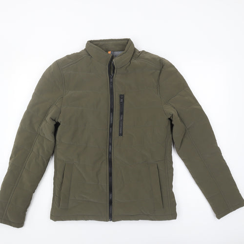 LCW Casual Men's Green Puffer Jacket S, Autumn/Winter