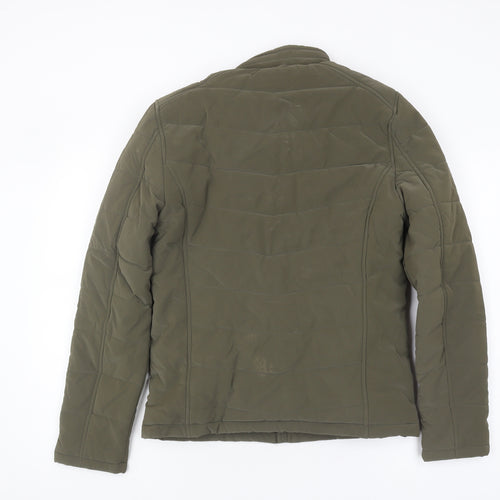 LCW Casual Men's Green Puffer Jacket S, Autumn/Winter