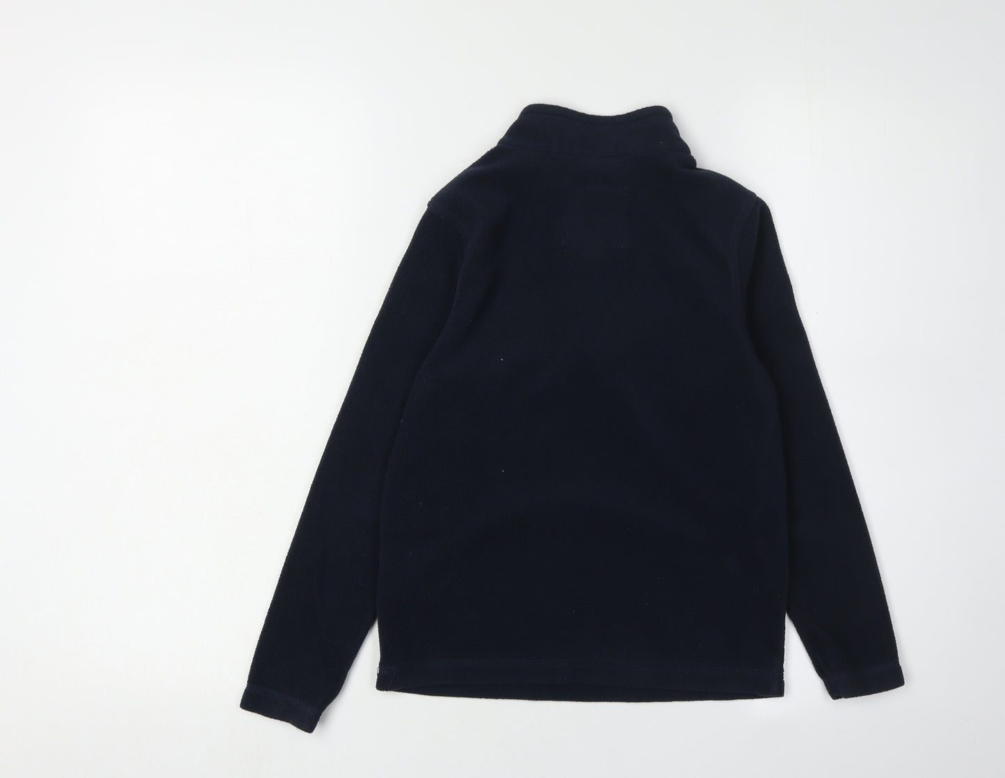 Regatta Boys Black Fleece Sweatshirt 10 Years 1/4 Zip