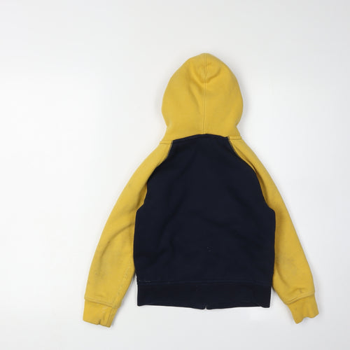 GAP Boys Yellow & Black Full Zip Hoodie 4-5 Years