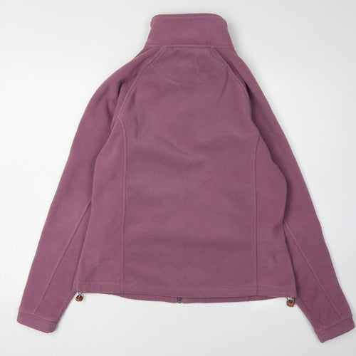 Koko Pink Women’s Purple Fleece Jacket Size 12