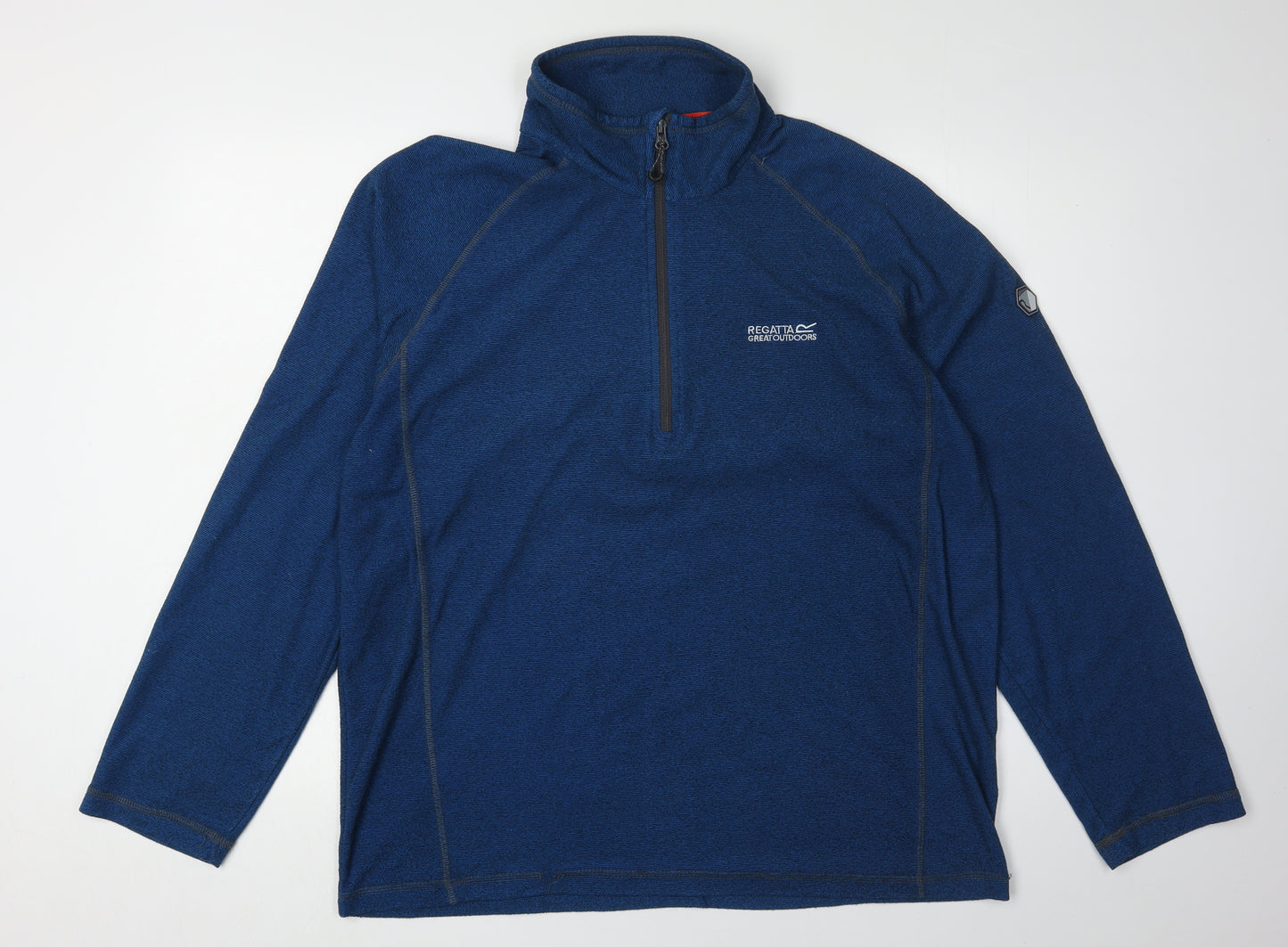 Regatta Blue Men's XL Pullover Fleece with Zip
