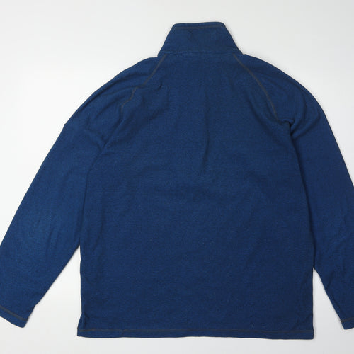 Regatta Blue Men's XL Pullover Fleece with Zip