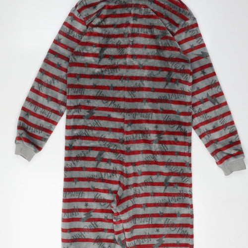 Harry Potter Boys Grey Red Striped All-In-One Age 9-10 Years