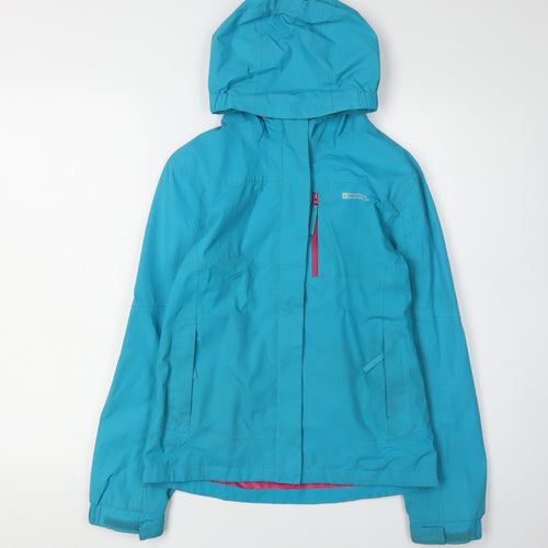 Mountain Warehouse Girls Blue Puffer Jacket Size 11-12