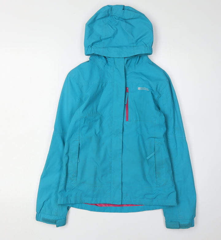 Mountain Warehouse Girls Blue Puffer Jacket Size 11-12
