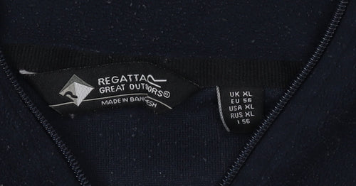 Regatta Men's Black XL Fleece Pullover Sweatshirt