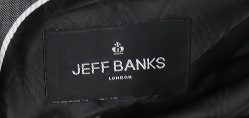 Jeff Banks Men's Grey Blazer 42 Long Classic