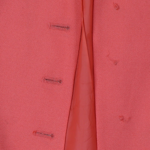 Jacques Vert Women's Orange Blazer, Size 12, Formal Wear