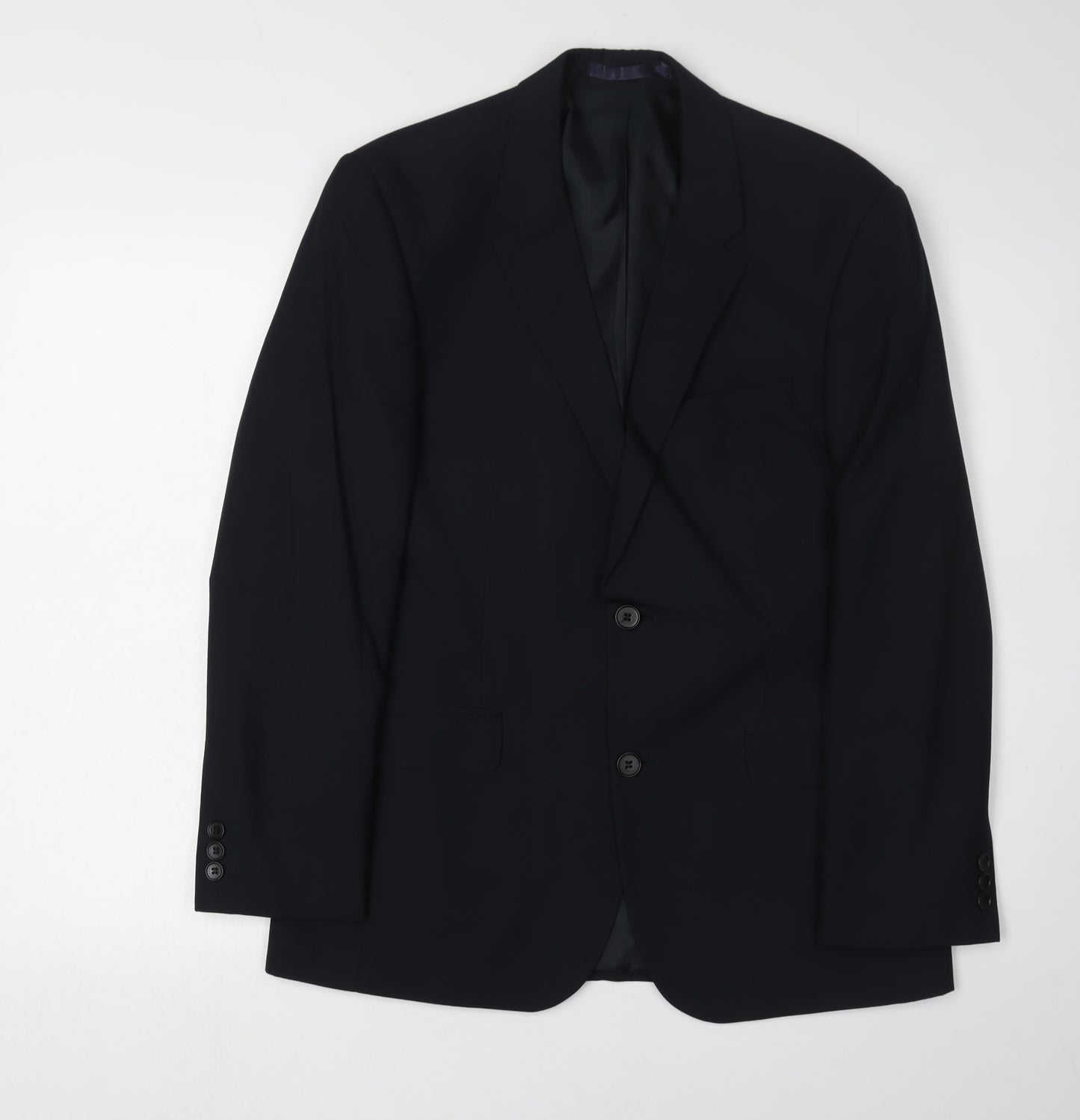Thomas Nash Men's Black Blazer, Size 38 Short Fit