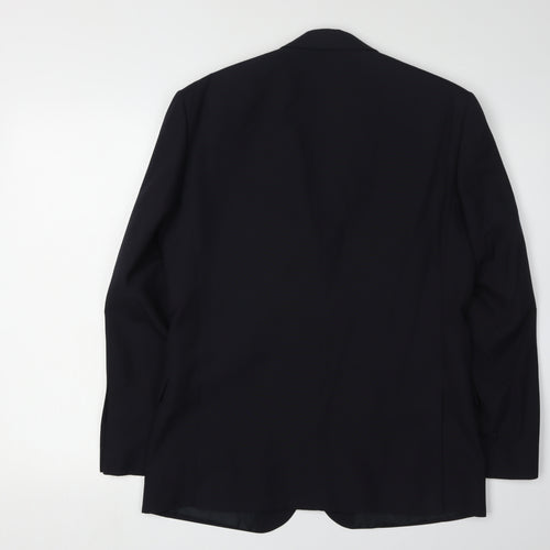 Thomas Nash Men's Black Blazer, Size 38 Short Fit