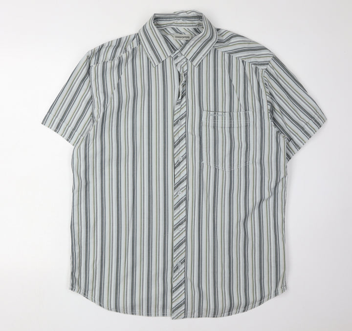 Craghoppers Men’s L Multicoloured Striped Shirt