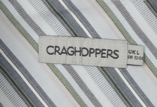 Craghoppers Men’s L Multicoloured Striped Shirt