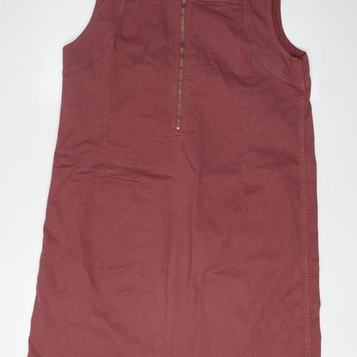 White Stuff Women’s Red Sleeveless Shift Dress Size 14