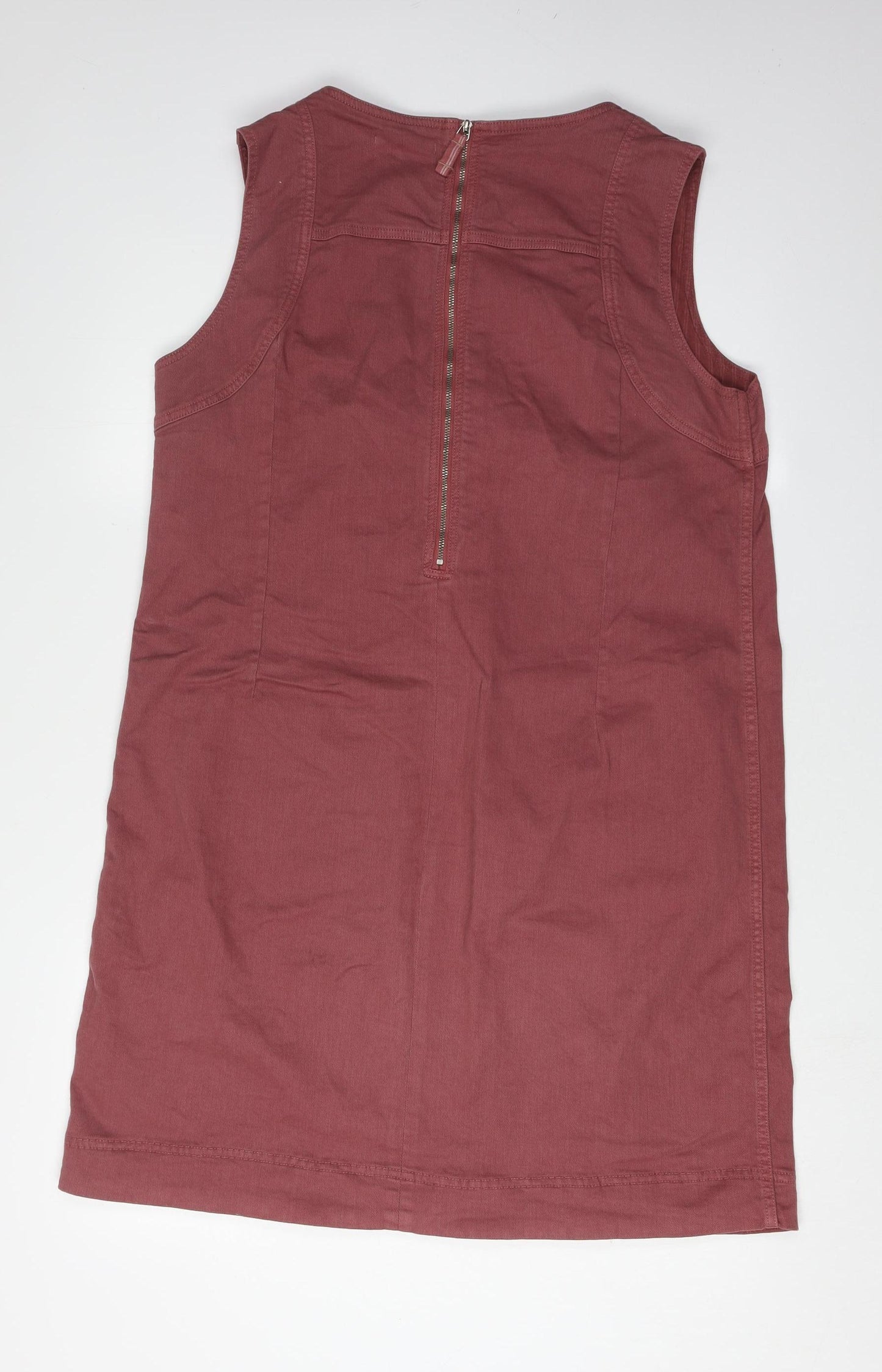 White Stuff Women’s Red Sleeveless Shift Dress Size 14
