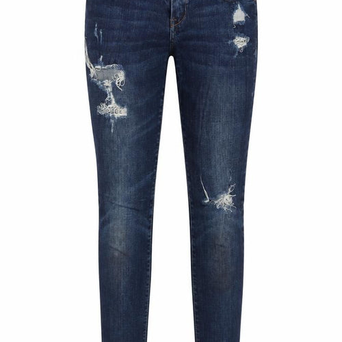 Abercrombie & Fitch Women's Blue Skinny Jeans Size 4