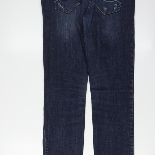 Abercrombie & Fitch Women's Blue Skinny Jeans Size 4