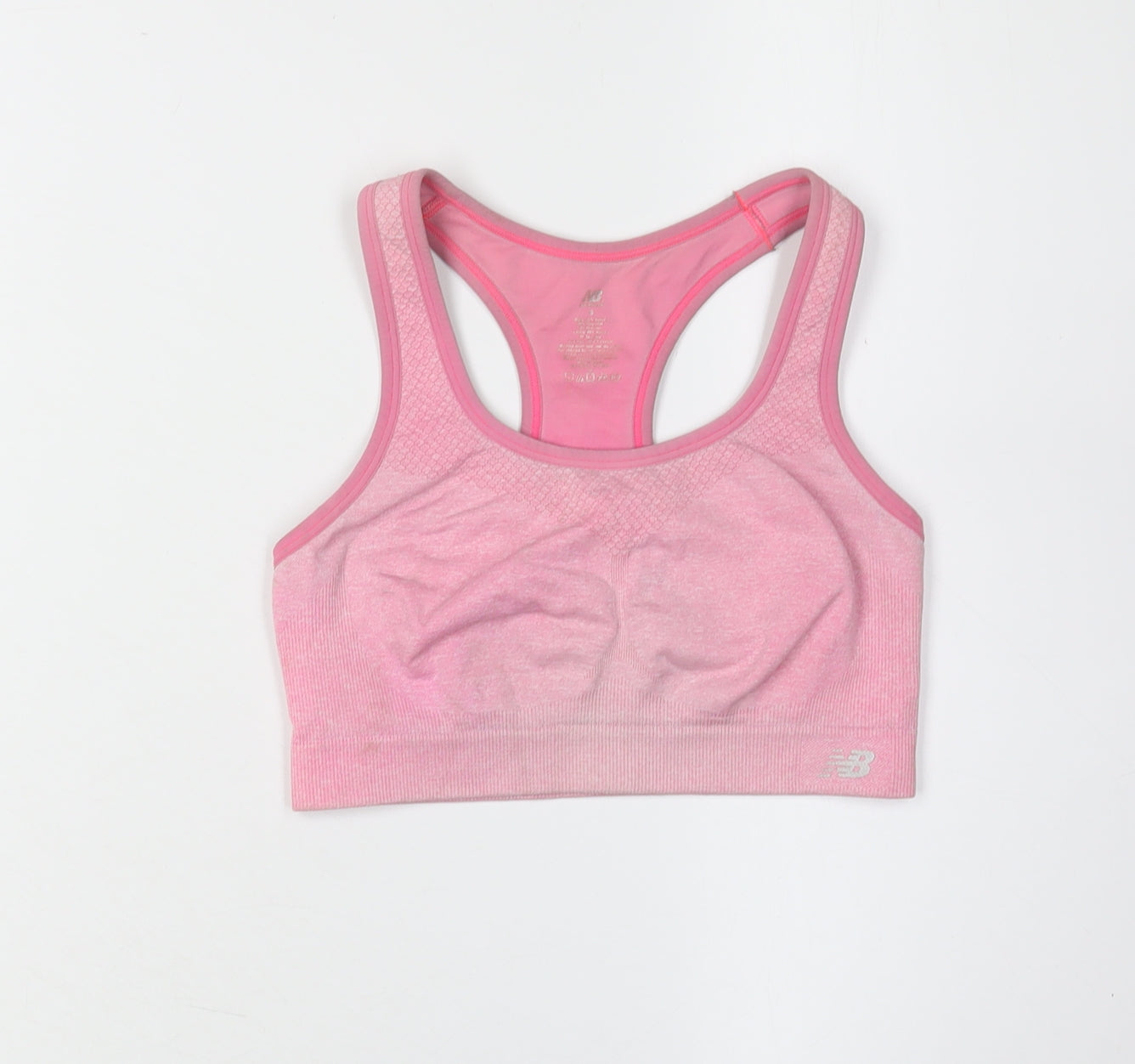 New Balance Women's Pink Sports Bra - S