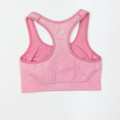 New Balance Women's Pink Sports Bra - S