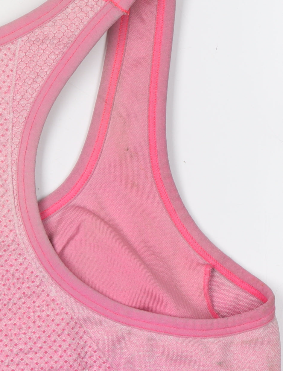 New Balance Women's Pink Sports Bra - S
