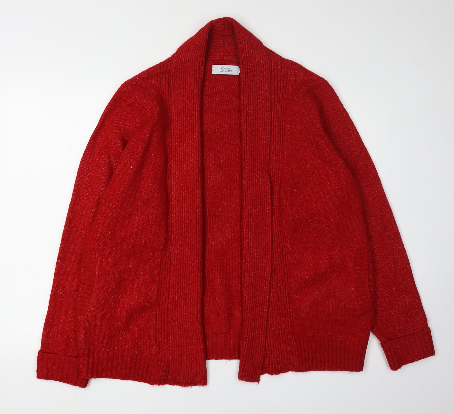 Honor Millburn Women's Red Cardigan Size 14