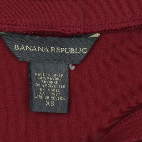 Banana Republic Women's Red XS Skirt