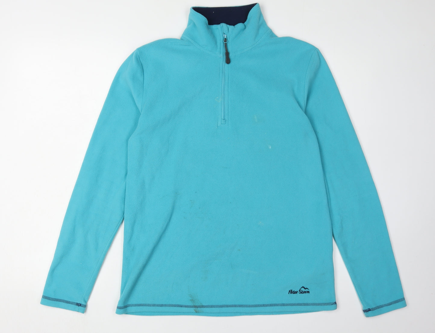 Peter Storm Women's Blue Fleece Size 14 Sweatshirt