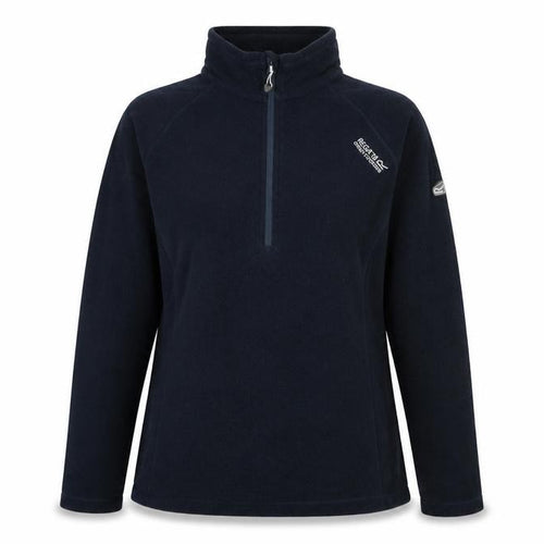 Regatta Women's Blue 1/2 Zip Fleece Sweatshirt