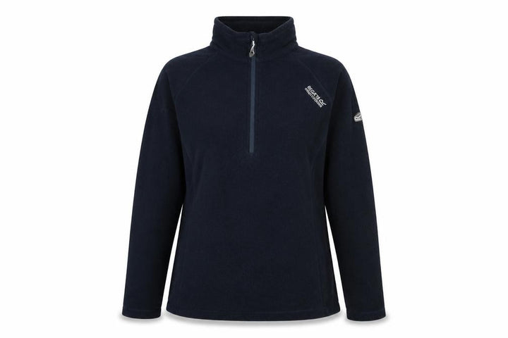 Regatta Women's Blue 1/2 Zip Fleece Sweatshirt