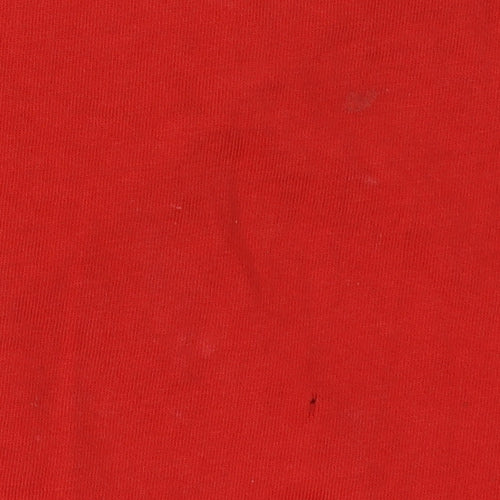 Puma Boys Red Logo T-Shirt 13-14 Years Casual Short Sleeve