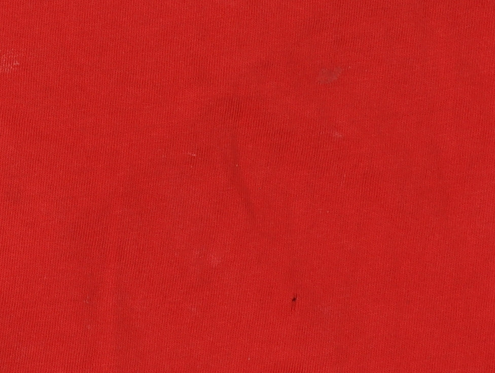 Puma Boys Red Logo T-Shirt 13-14 Years Casual Short Sleeve