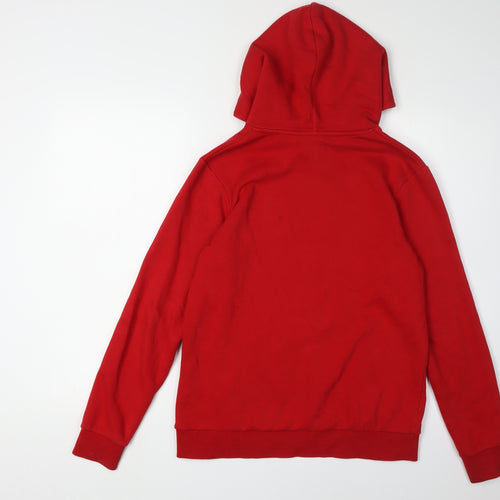 Jack & Jones Boys Red Hoodie Pullover - Size 14 Yrs