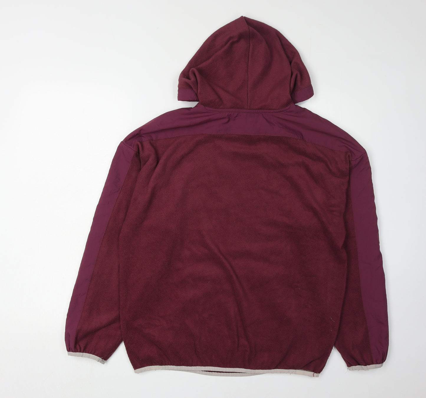 Adidas Unisex Red Pullover Hoodie Size 8