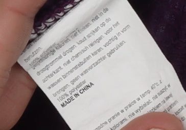 Mountain Warehouse Women's Purple Sweatshirt, Sz 14