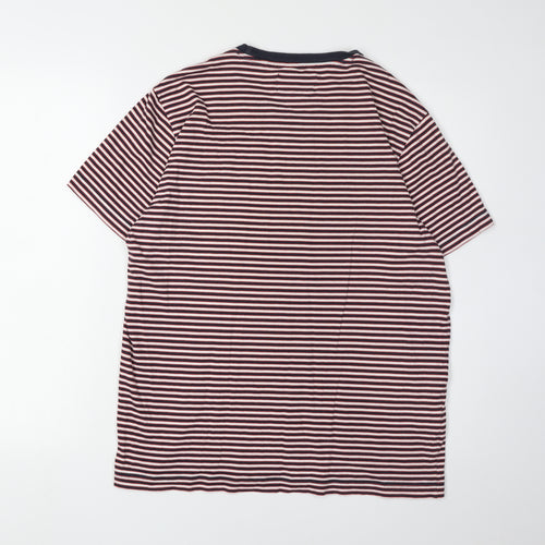 Original Penguin Men's Multicolour Striped T-Shirt M