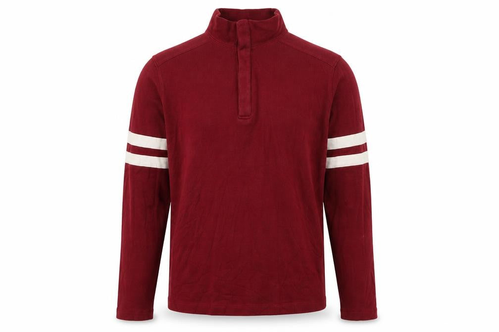 Front view of Banana Republic Men's Red S jumper