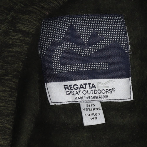Regatta Boys Green Hoodie - Size 9-10 Years